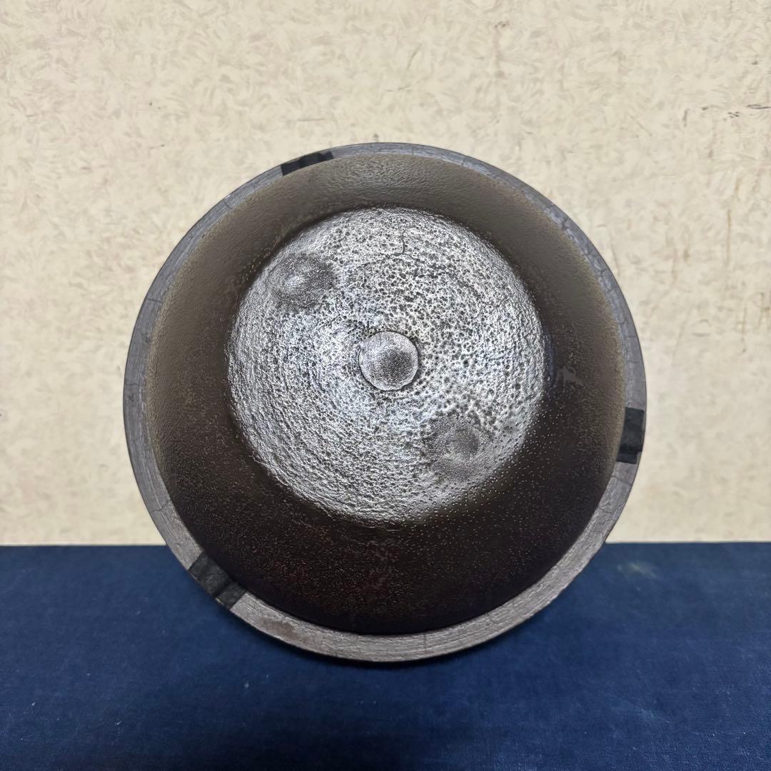 角谷紗村造/琉球風炉釜/茶釜/炉釜/野々田電熱器/敷板/底瓦/