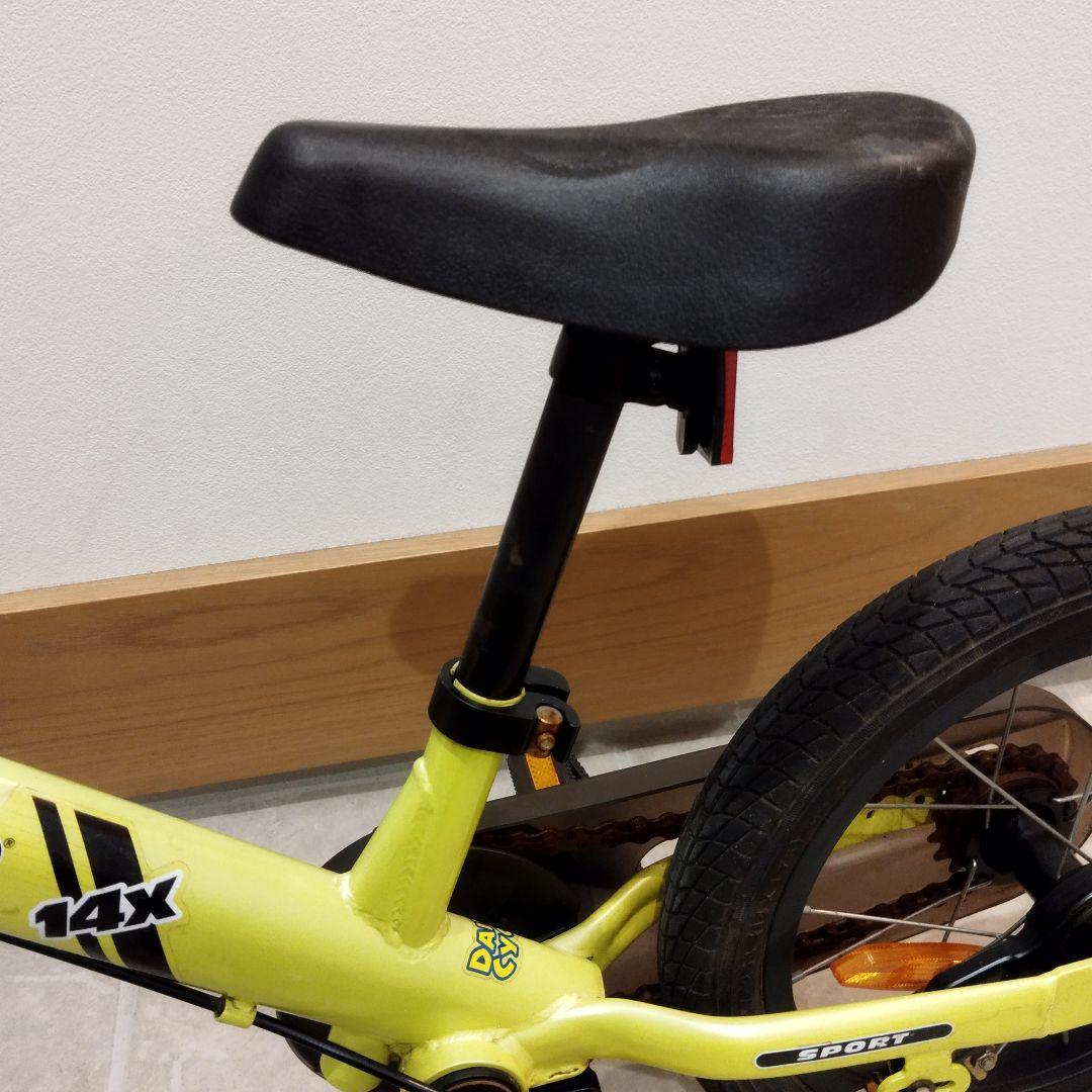 STRIDER ストライダー 14x ライムイエロー スタンド付