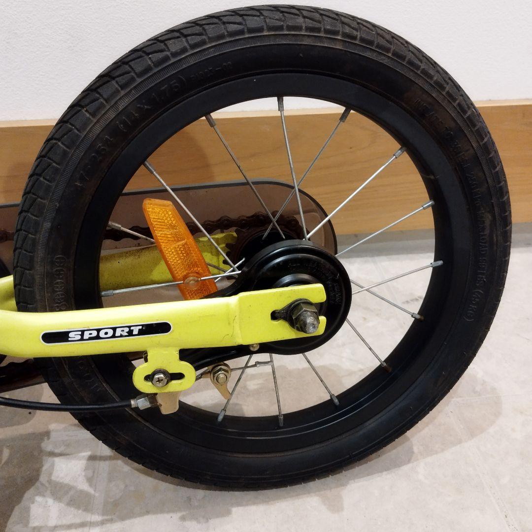 STRIDER ストライダー 14x ライムイエロー スタンド付