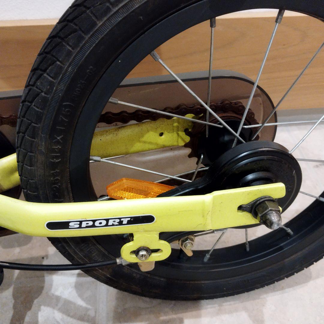 STRIDER ストライダー 14x ライムイエロー スタンド付