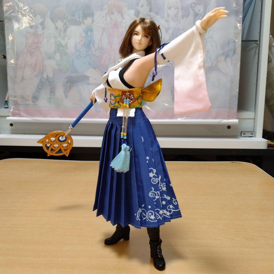 ファイナルファンタジー . ユウナ1／6フィギュア、セット　(パーツは全て新品)