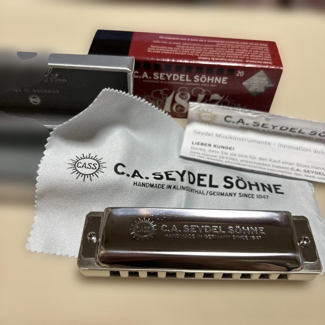 C.A. SEYDEL SÖHNE 1847 SILVER ブルースハープ本体
