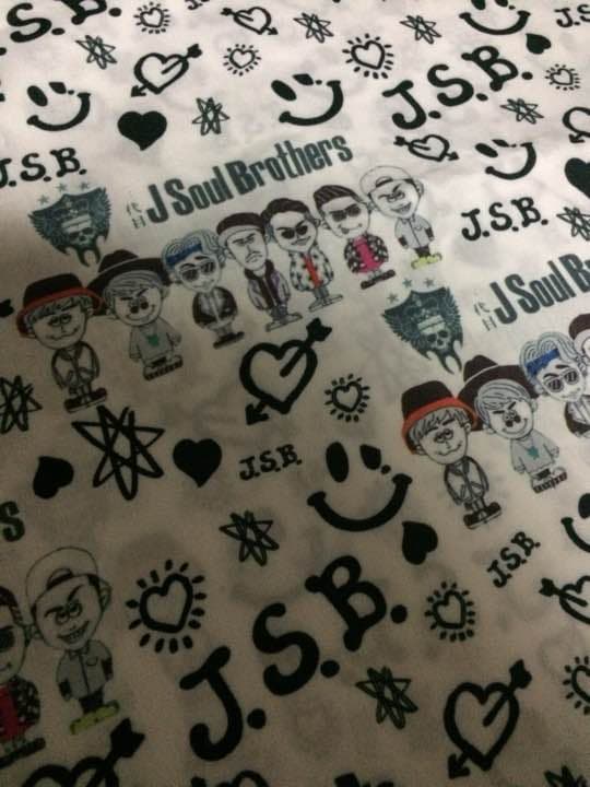 激レア 三代目JSB布 生地 3メートル 生地