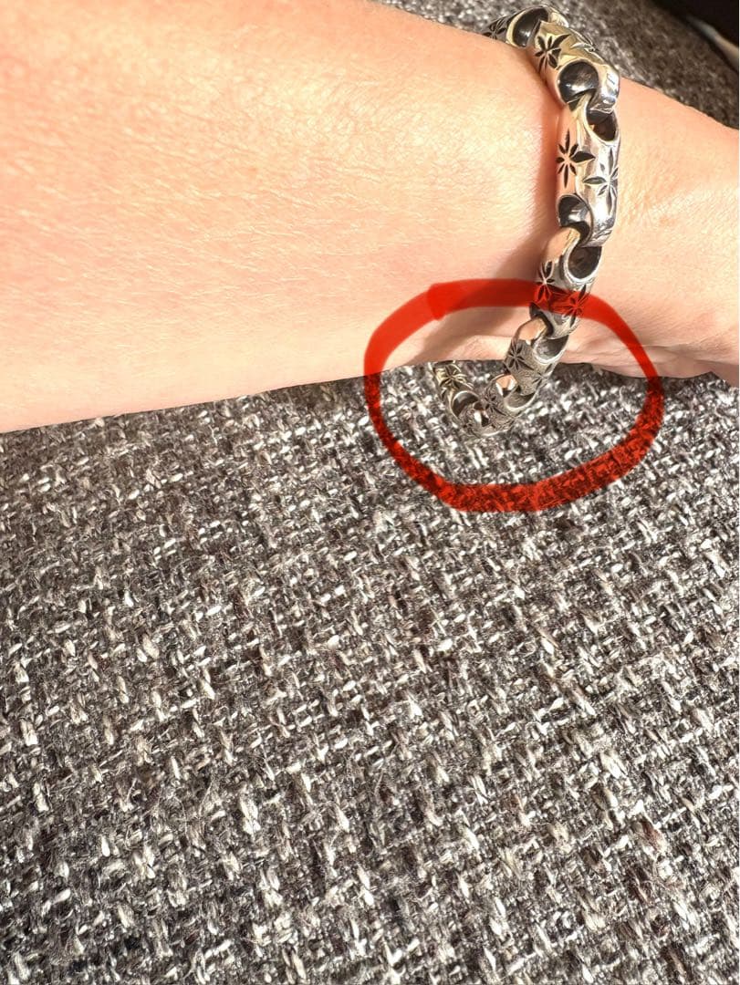 ビルウォールレザー ミッドスター　ブレスレット　バングル