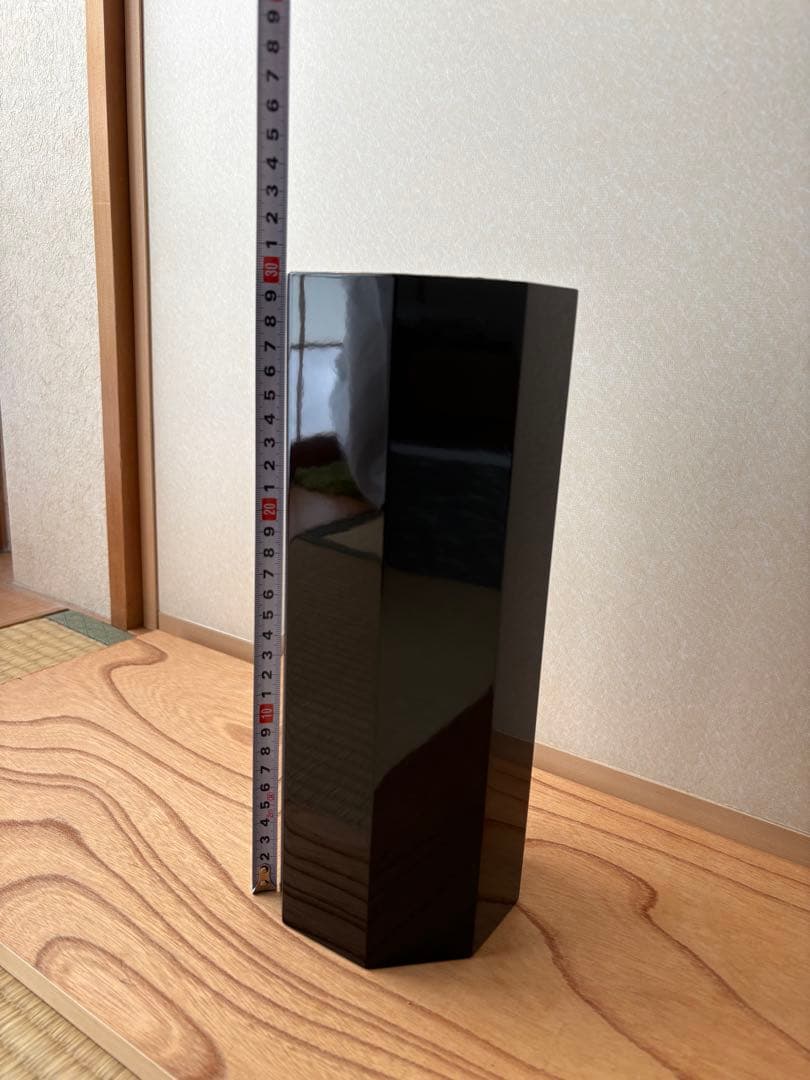 63【おまとめ買い可】華道 八角塗寸胴 華道具 寸どう 生け花 花器 花入れ