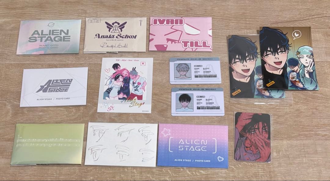 エイリアンステージ トレカ IDカード セット
