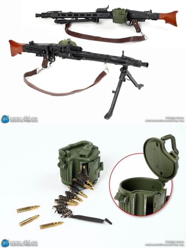 1/6 スケール DID ヒトラーユーゲント オットー MG42