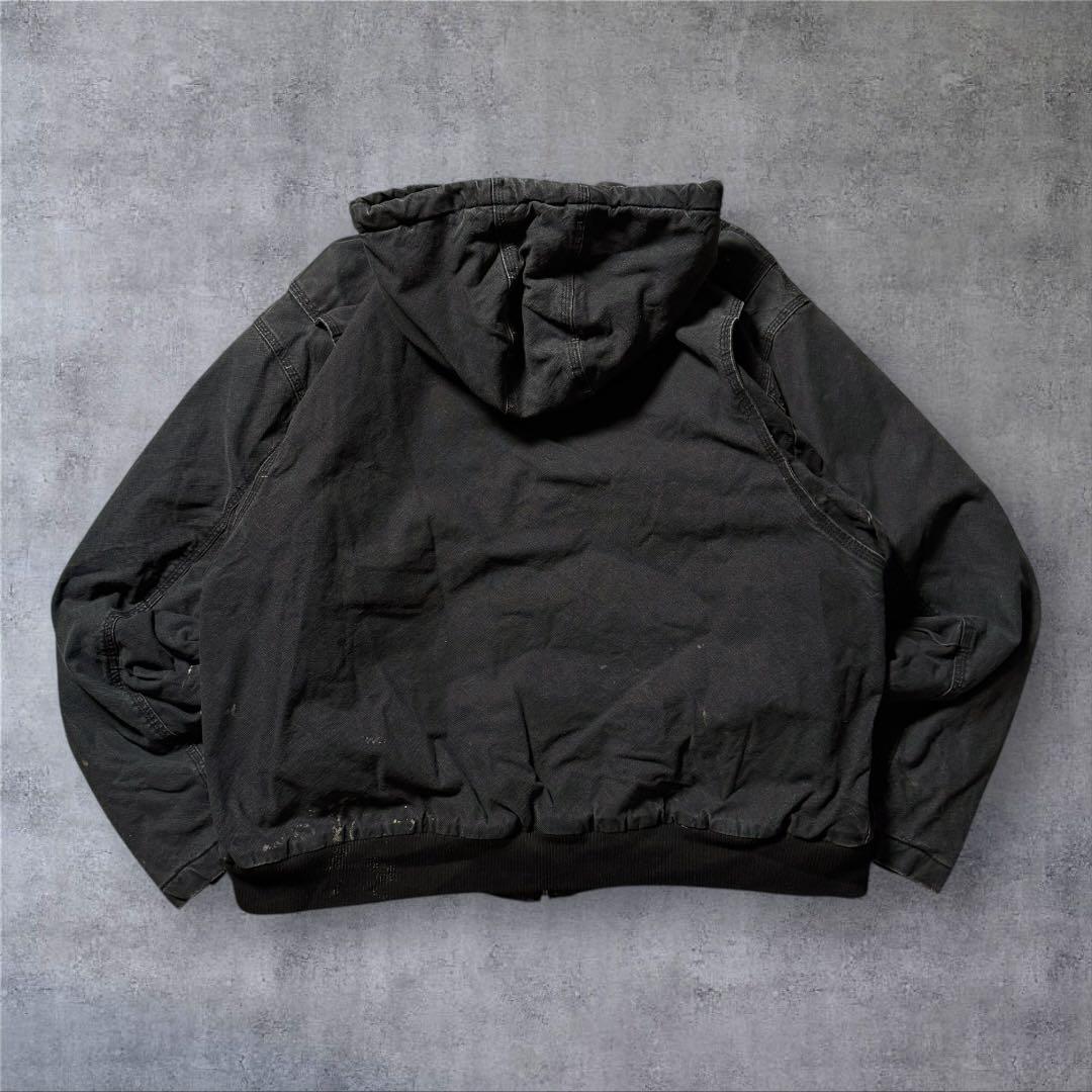 ぴむお2300 古着Wallsダック地アクティブジャケット短丈 フェードグ