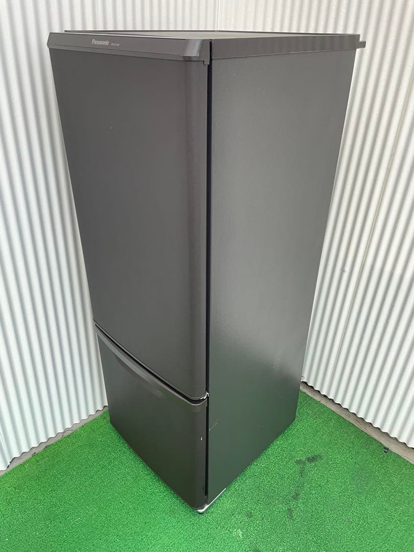 875 パナソニック 168L 大きめ2ドア冷蔵庫 マットブラウン 一人暮らし