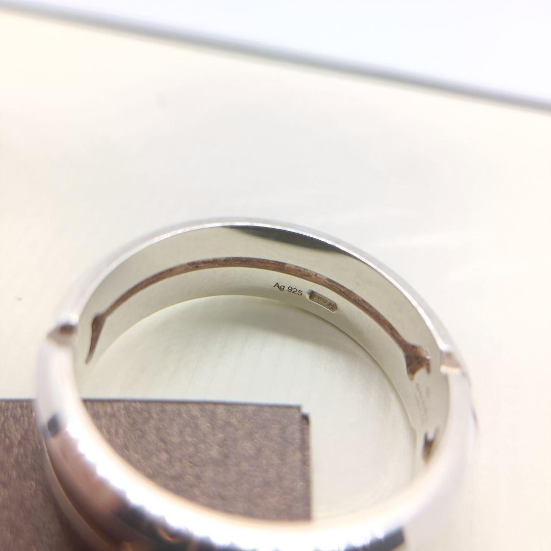 達磨1228様　美品✨️　GUCCI リング　24.5号 インフィニティ　シルバ