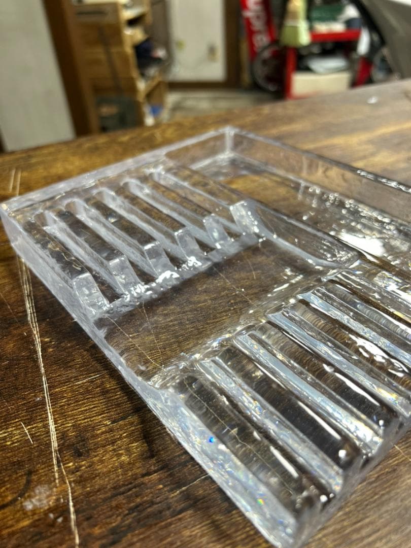 旗棒・旗用トランク・三脚 セット 黒塗千段巻棒・金ネジ式 中古品 旗棒