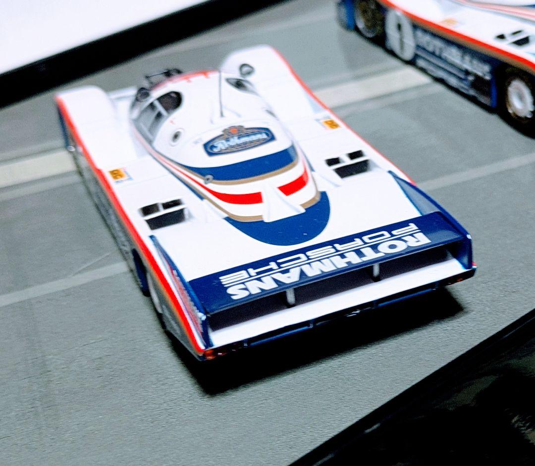 貴重本体未使用ミニチャンプス特製ル・マンポルシェ９５６Ｌ１位〜３位を３台1/43