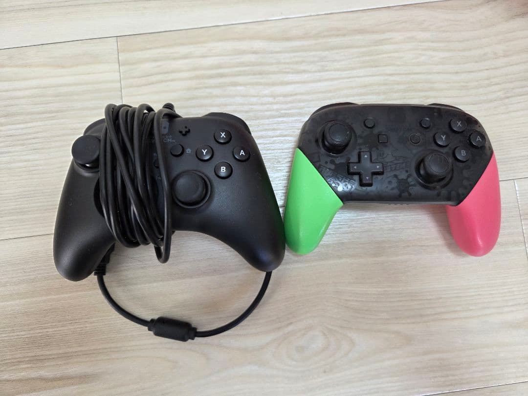 【完品】Nintendo Switch 本体 箱あり プロコン、連射ホリパッド