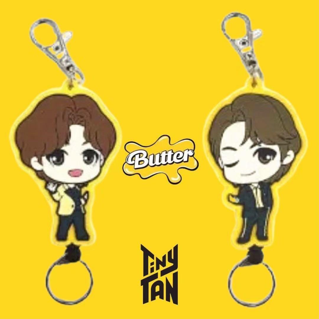 BTS タイニータン キーホルダー テテ V ジン JIN 2点 公式 廃盤 - メルカリ