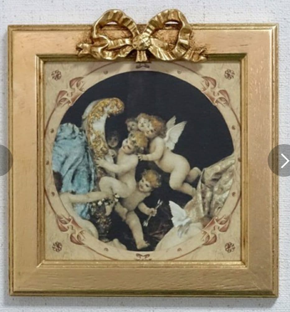 要問い合せ♥️イタリア製♥️クラシック　絵画　額　天使　　エンジェル　幸せ　３型