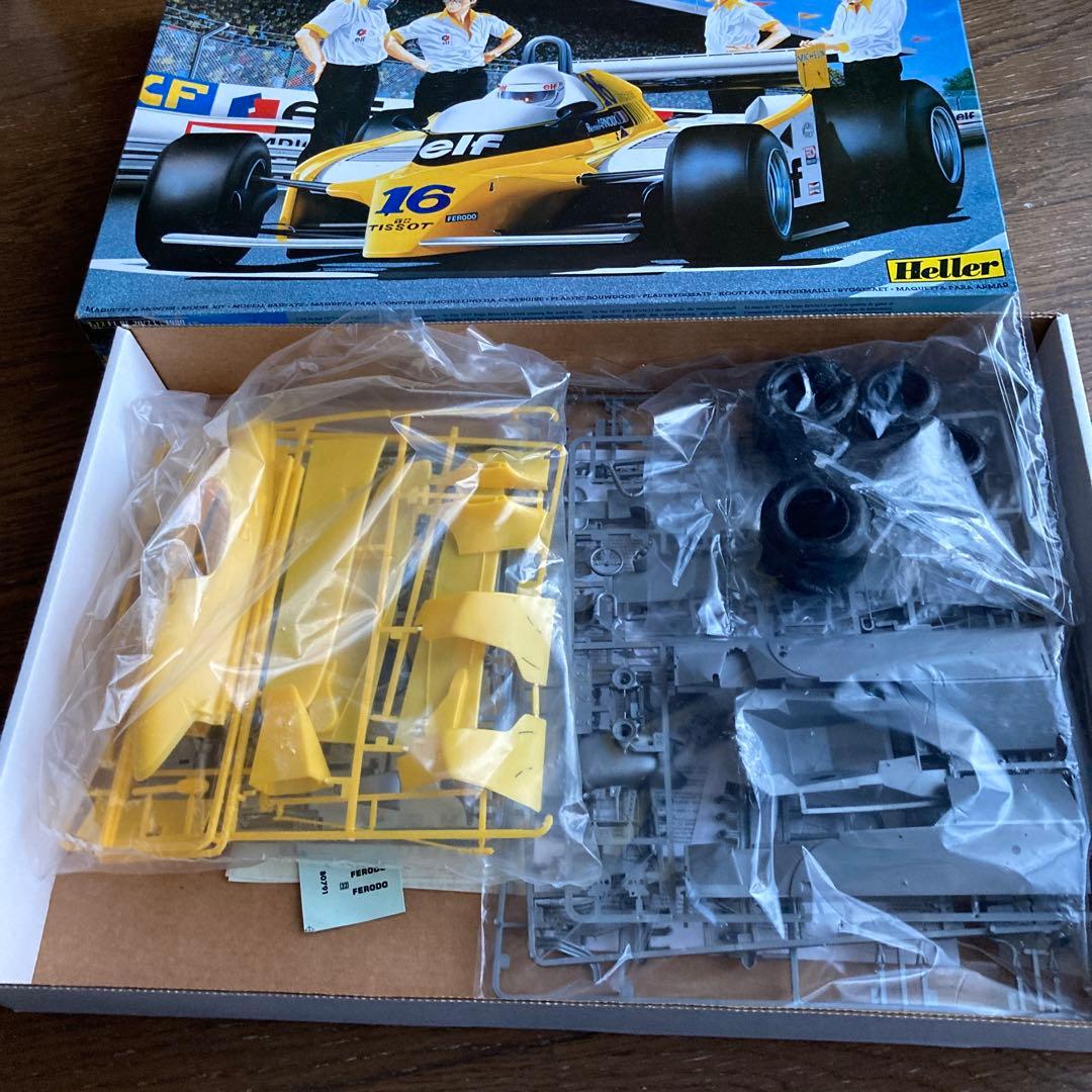 Heller 1/12 RENAULT ルノーF-1 RE20/23 1980