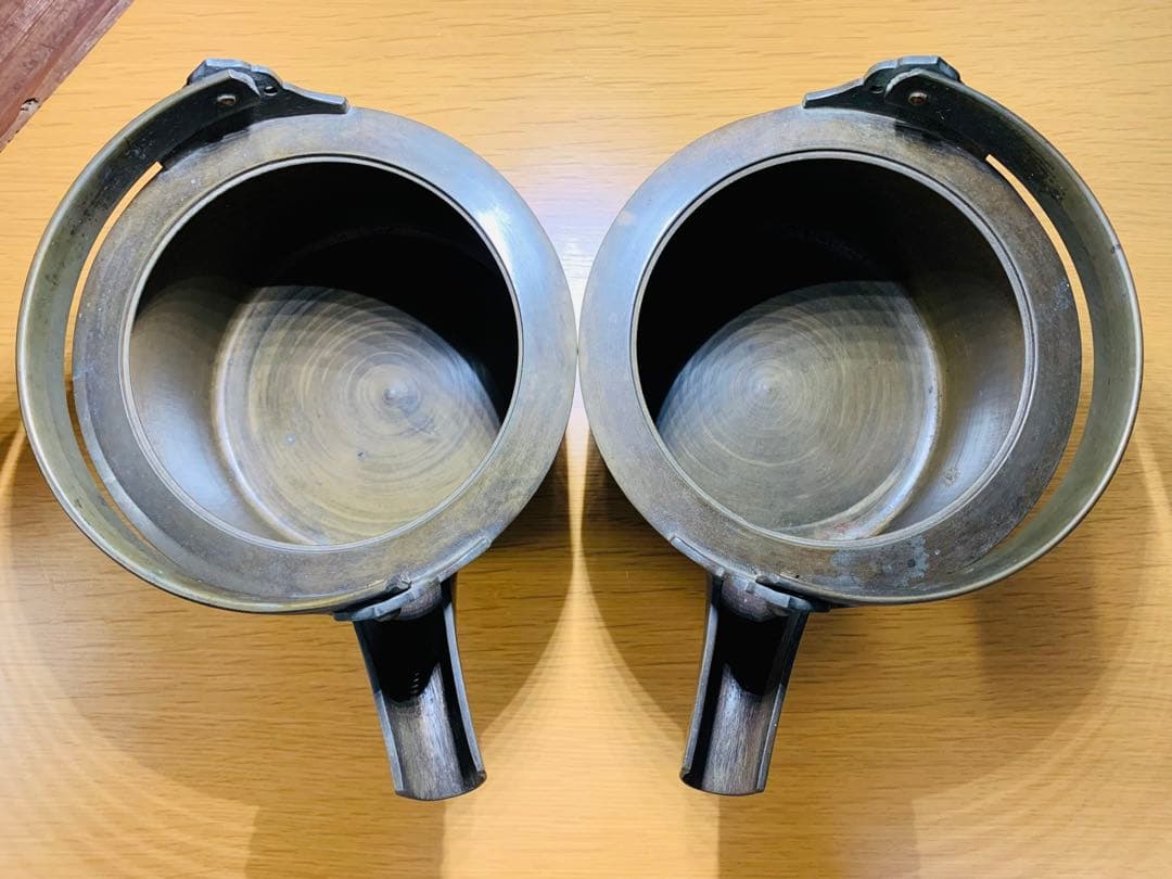 約300年以上前の青銅製 銚子 水注 酒注 江戸時代 正徳