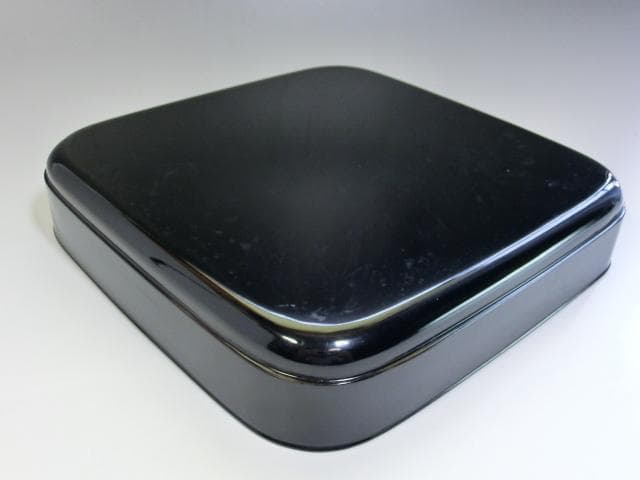 盆■万寿盆 桐紋 漆器 黒塗り 広蓋 祝儀盆 萬寿盆 共箱 骨董品 古道具■