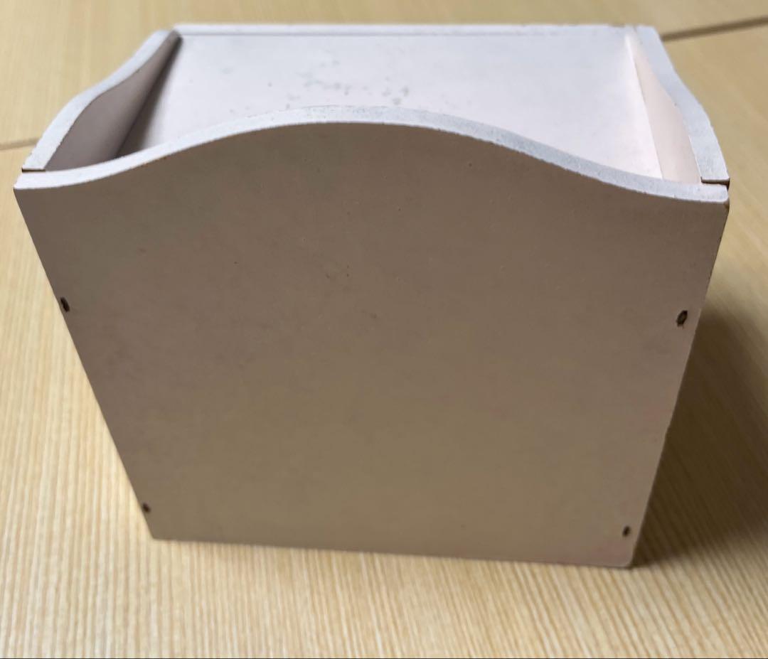 希少☆1986年製 マロンクリーム 小物入れチェスト 木製 引き出し