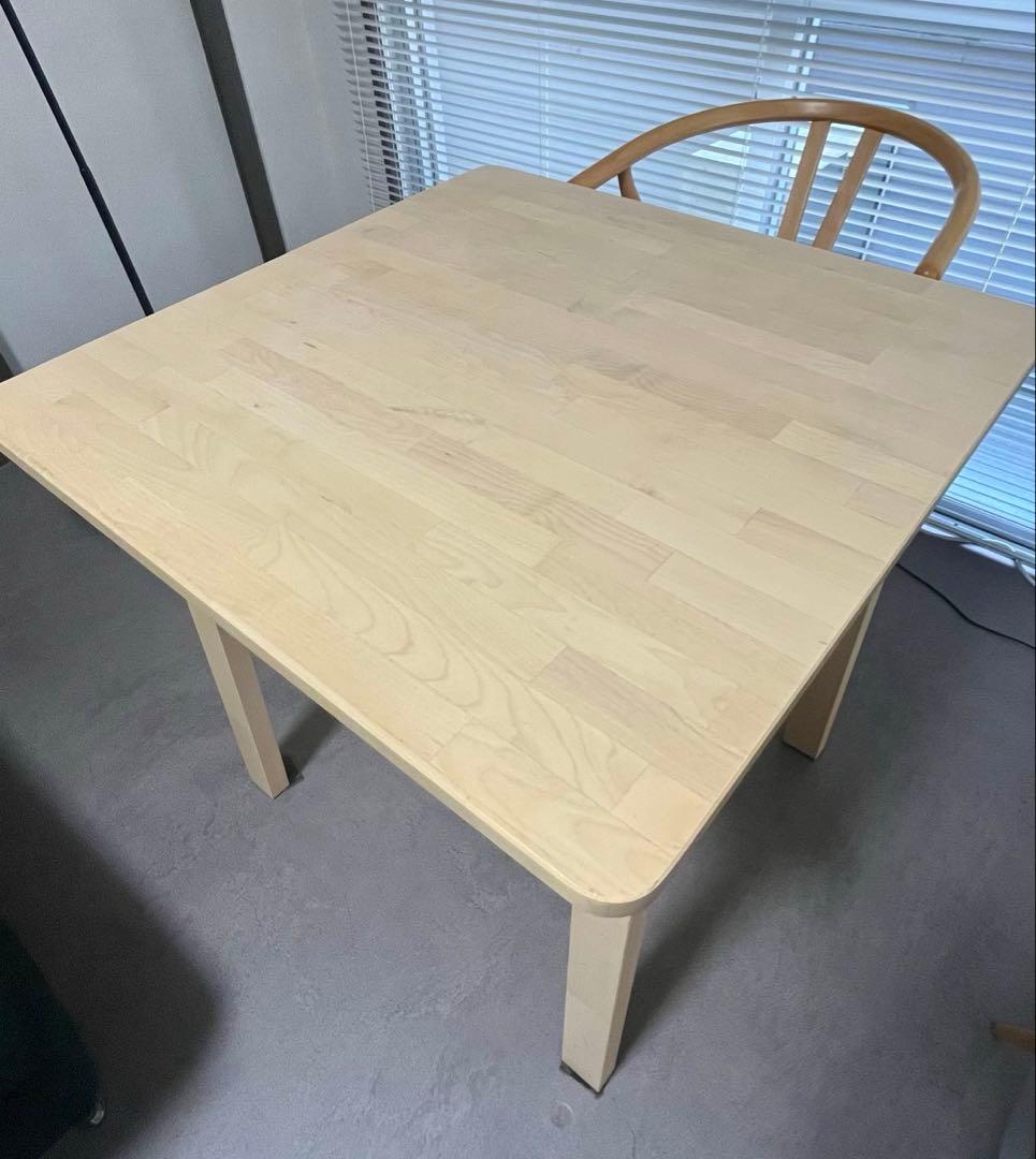 【美品】IKEA 木製 ダイニングテーブル