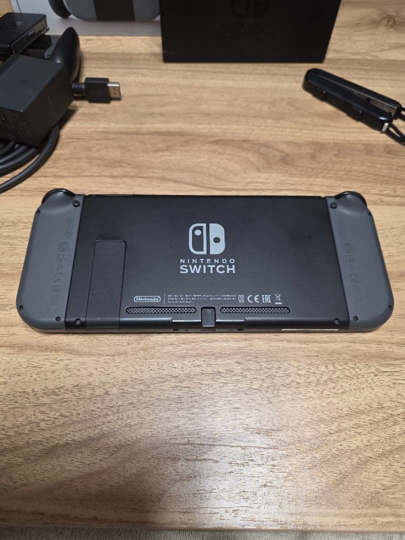 Switch本体グレー箱付き
