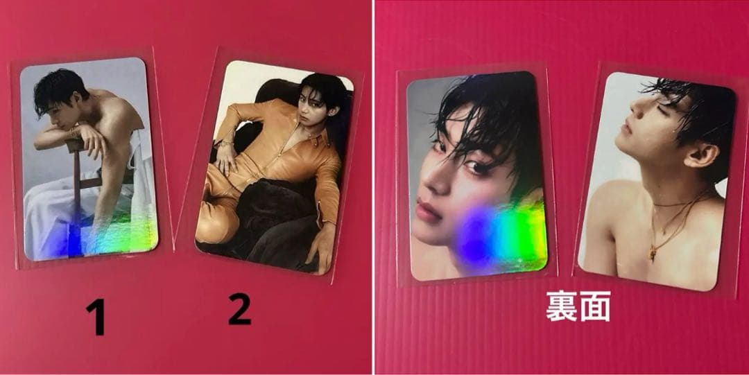 BTS V フィルムブックマーク・フィルムフォト