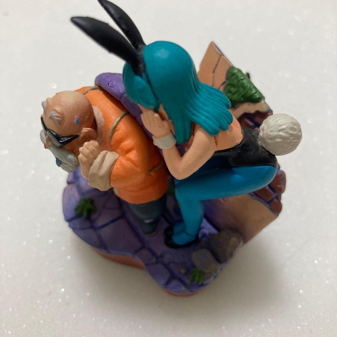 ドラゴンボールカプセル ボーナスパーツ完成品 亀仙人&ブルマ