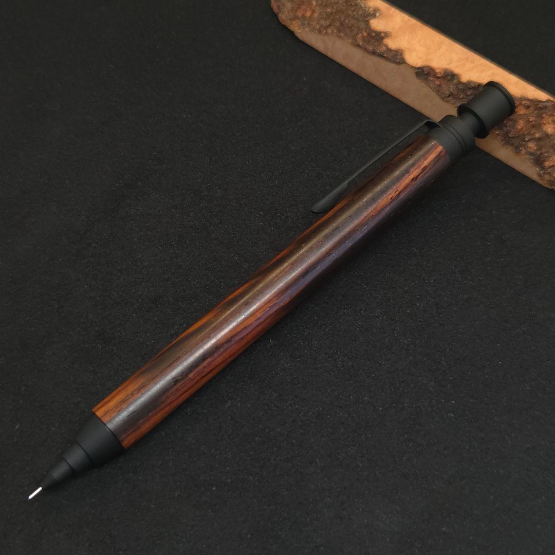 No.05ハンドメイド製図用シャープペンMDS1木軸ココボロ