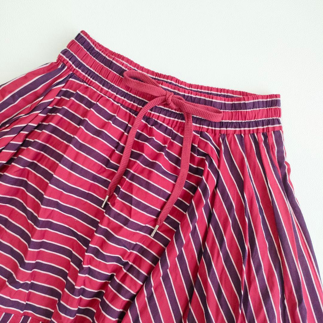 【希少】ヴィヴィアンウエストウッド　アシンメトリースカート　変形　ボーダー