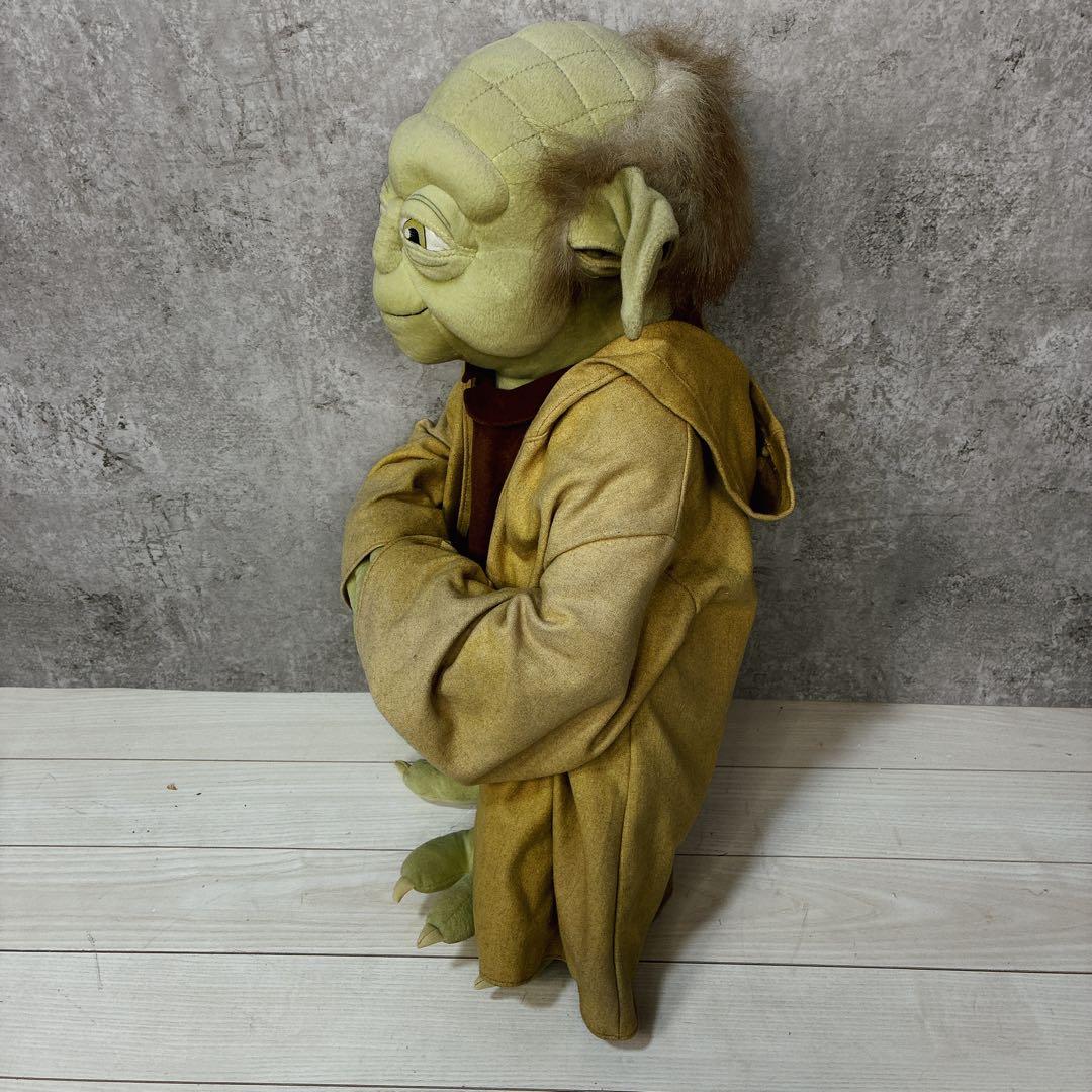 ヨーダ風 等身大 約66㎝ ぬいぐるみ ノーブランド タグ無し リアルサイズ