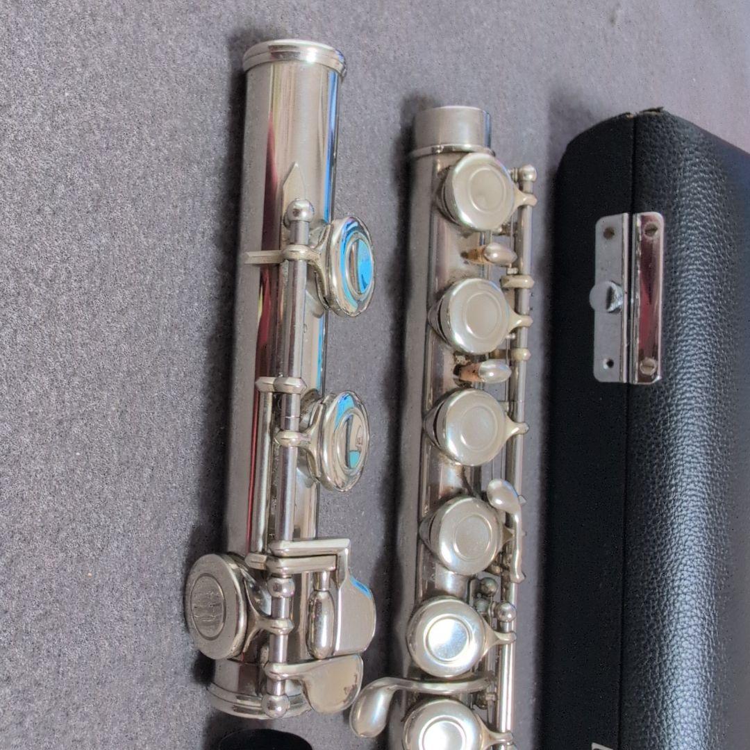 ムラマツフルート 本体 ケース付き リップ銀製？