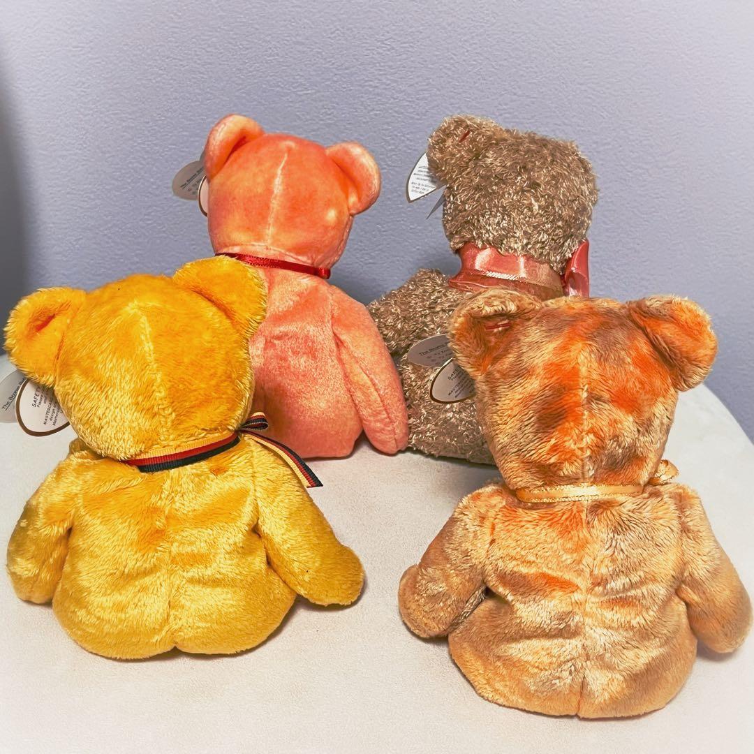 【入手困難】Tyぬいぐる ビーニーベイビーズ マスターカード社４体セット