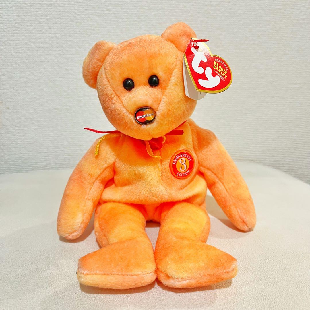 【入手困難】Tyぬいぐる ビーニーベイビーズ マスターカード社４体セット