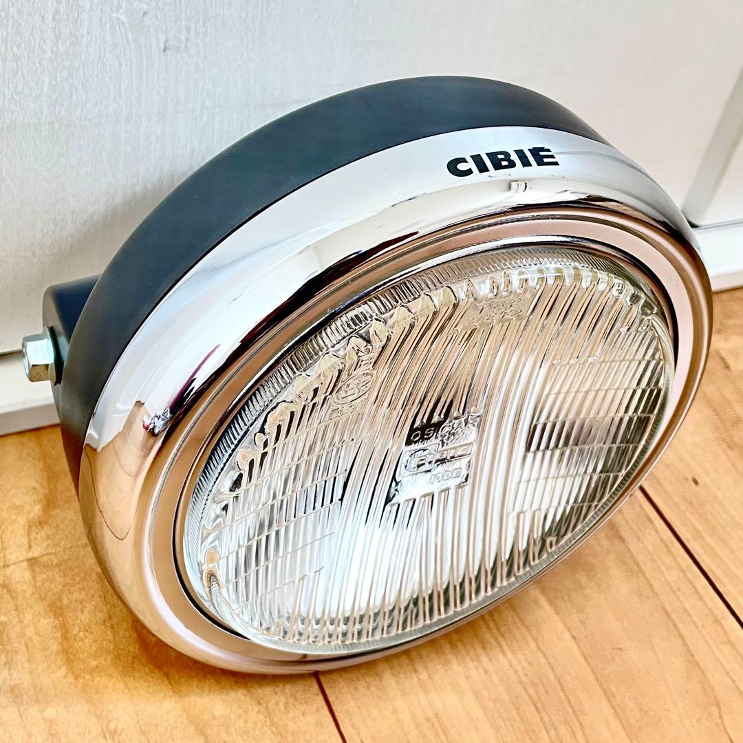 当時物 CIBIE シビエ 凹み ヘッドライト CB400F ホーク マーシャル