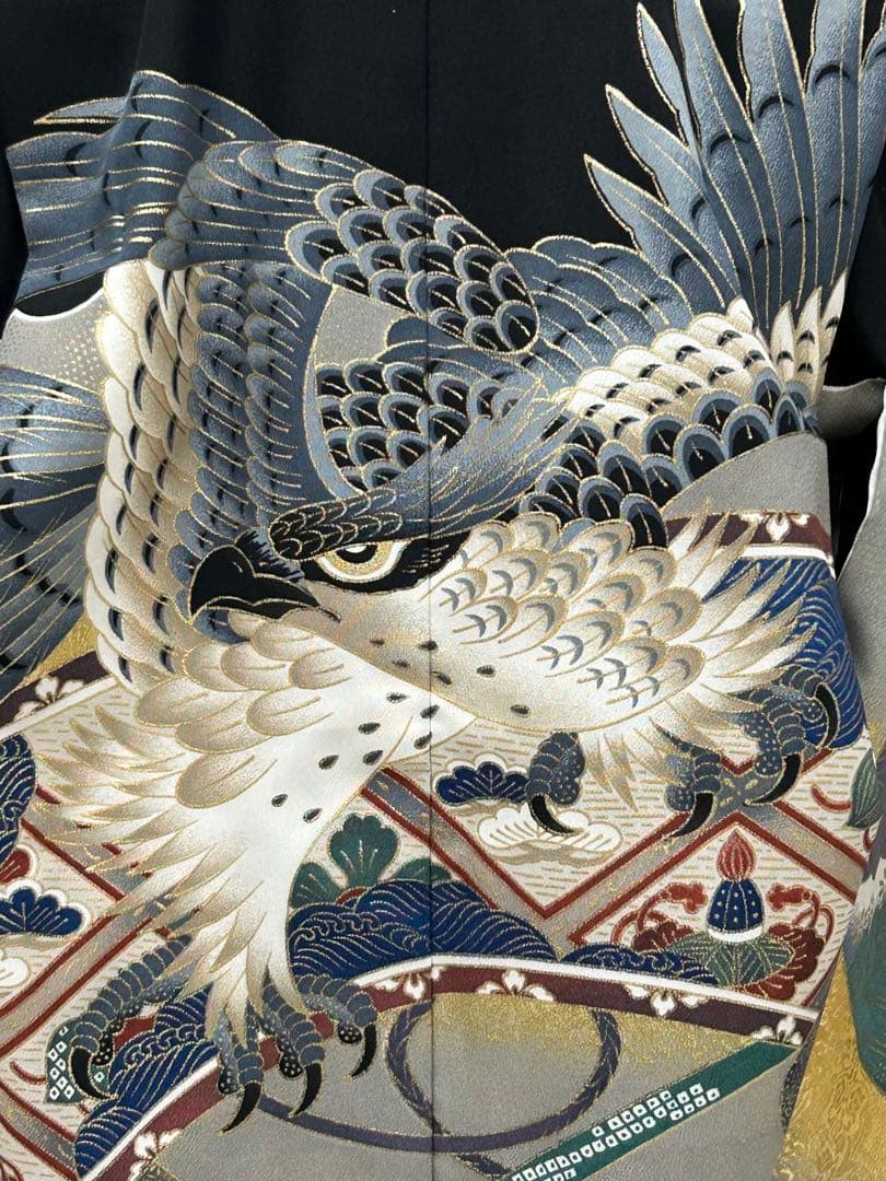 七五三3歳 羽織・羽織紐・着物・長襦袢・袴・帯・懐剣・ 肩上げ済み