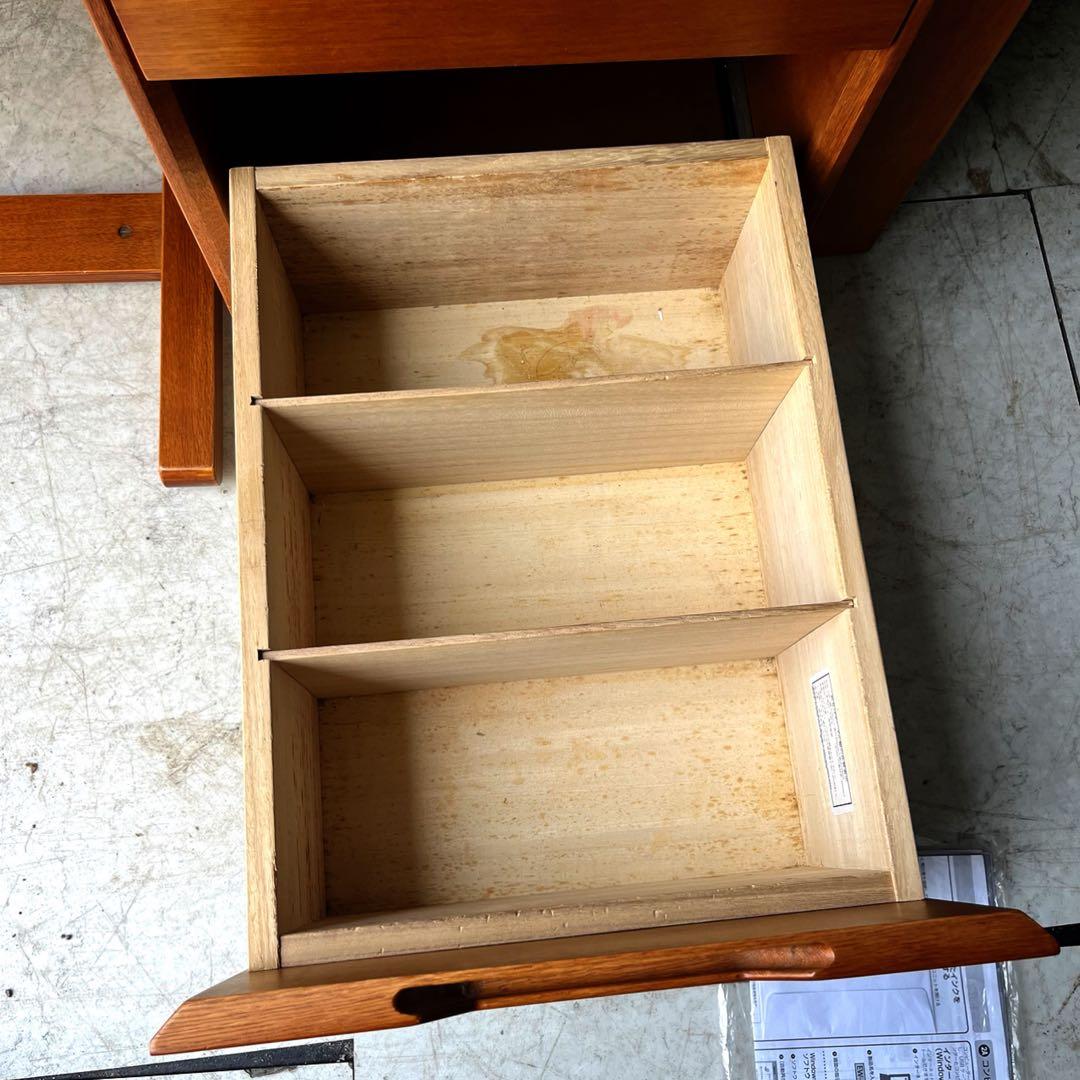 取付無料！コスガ家具 ワークショップ 天然木ワーキングデスク・ワゴン