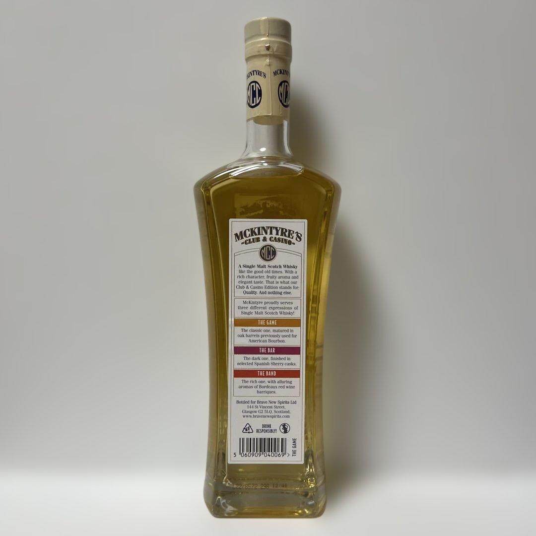 マッキンタイアーズ シングルモルト スコッチウイスキー 10年 - メルカリ