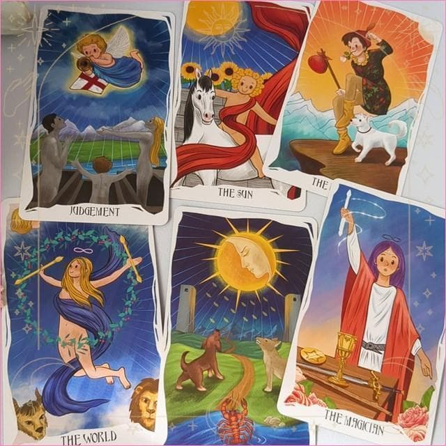 タロットカード】限定1個✨レア品！可愛い手描きアートワークの