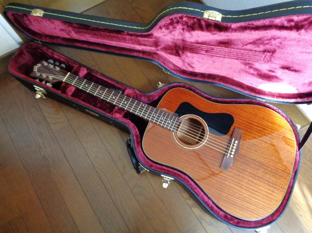 GUILD D-125 NAT オール単板マホガニー 美品！ 純正ハードケース付