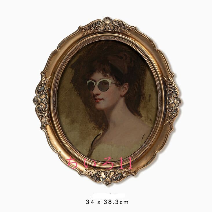 アメリカンスタイルの絵画装飾　油絵　壁掛け絵画