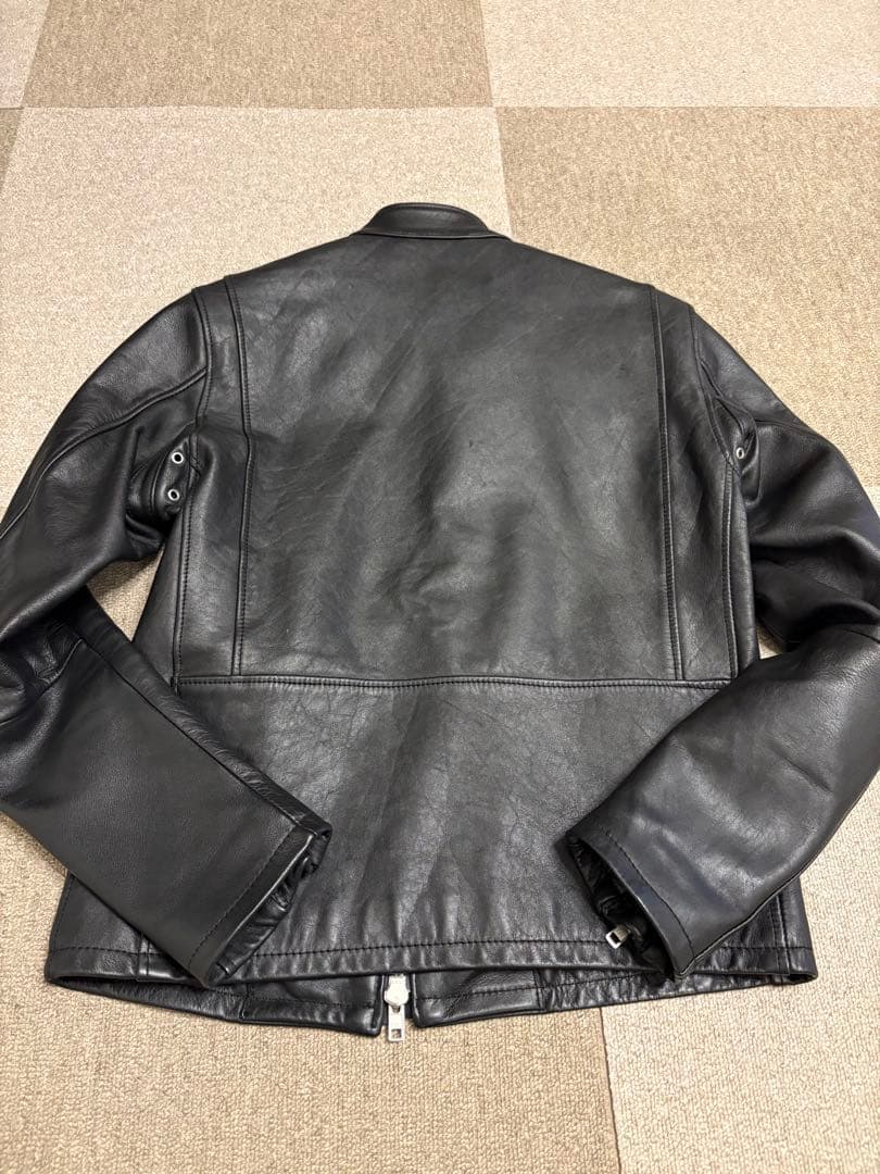 美品本革】シングルレザーライダース牛革 極美品牛革‼️】EIGEN レザー