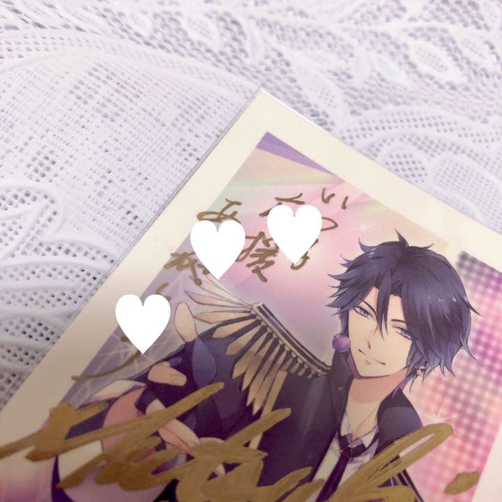 ツキウタ 睦月始 ぱしゃこれ 第2弾 直筆 コメント入り