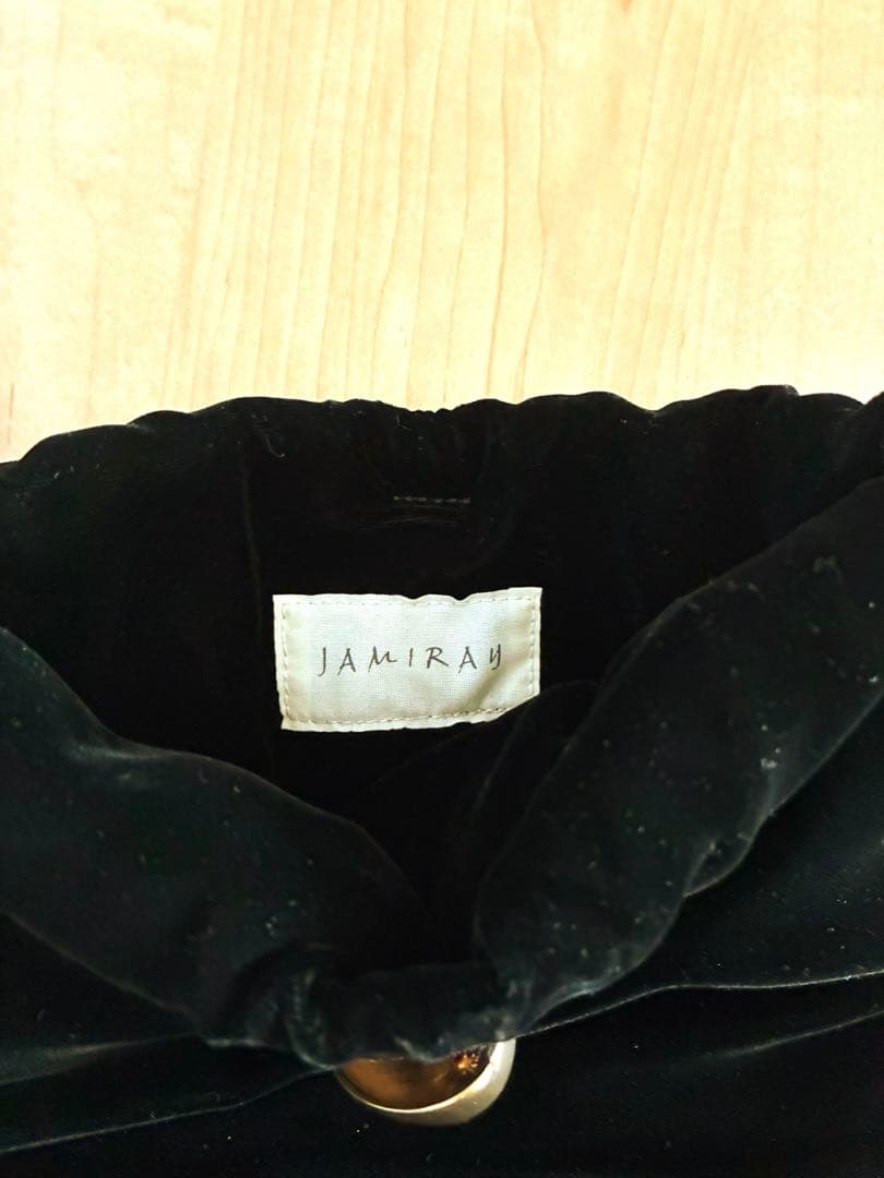 JAMIRAY /ジャミレイ VELVET EGG DIS PURSE