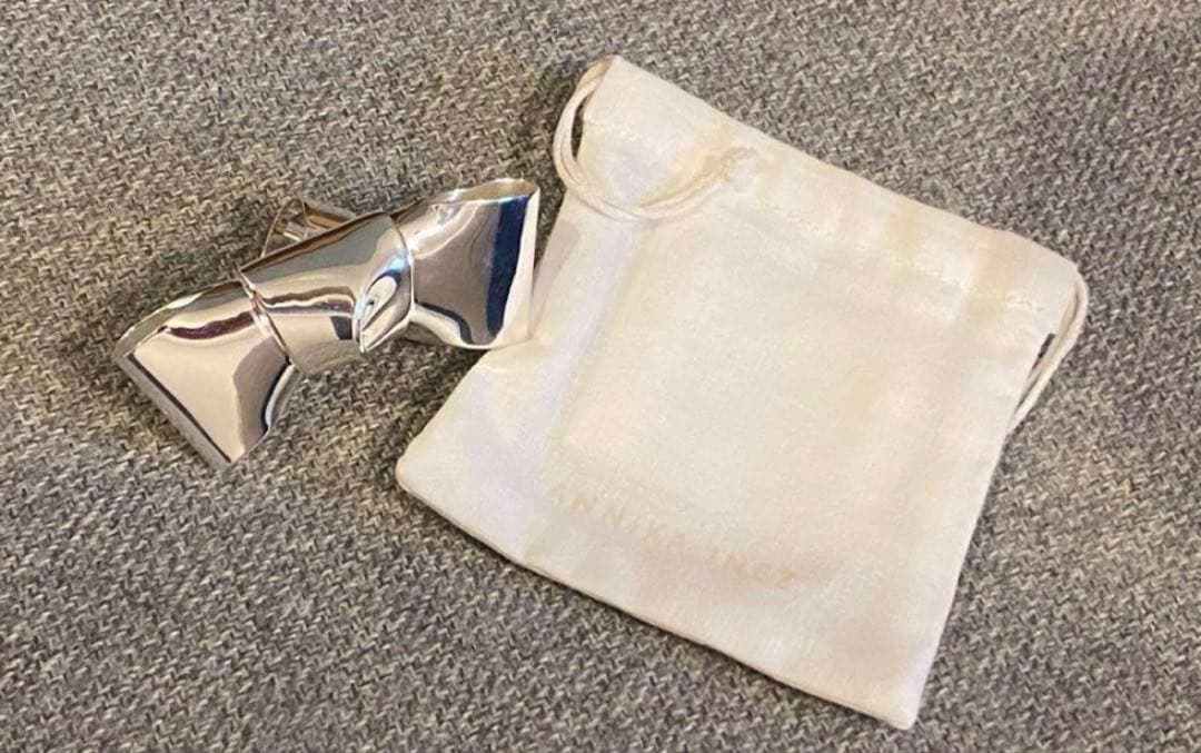 ANNIKA INEZ グランドクラバットリング SV925 US6 11号