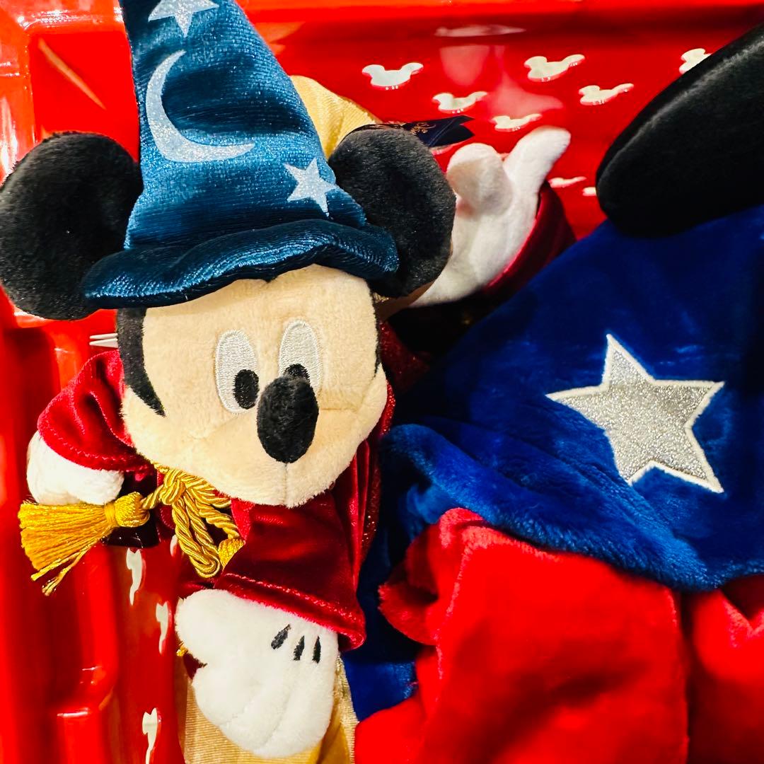 ディズニーストア　ファンタジア ミッキー　ぬいぐるみ&キーチェーン　2点