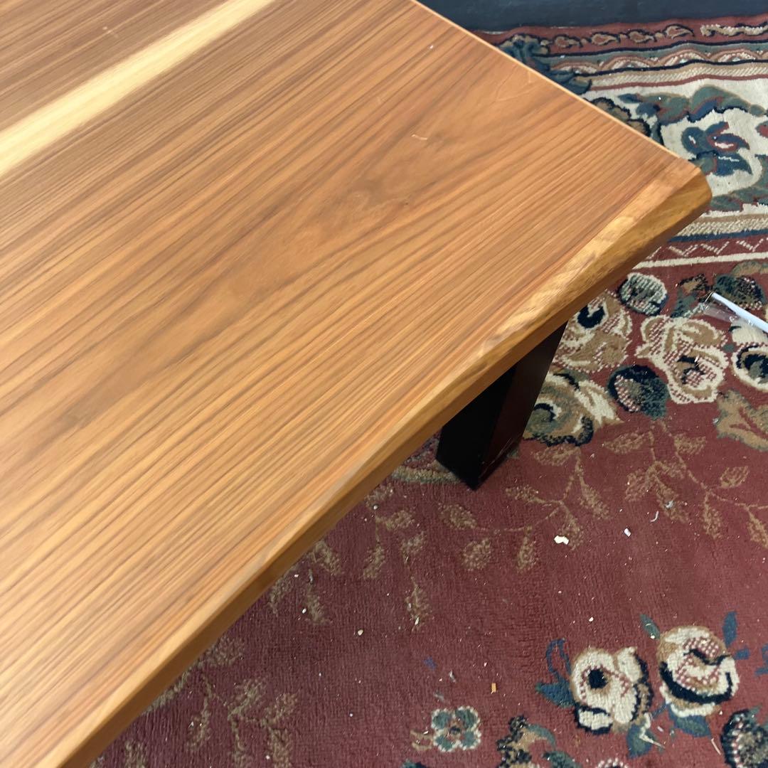 北欧レトロ 日美 木製コタツテーブル センターテーブル カフェテーブル