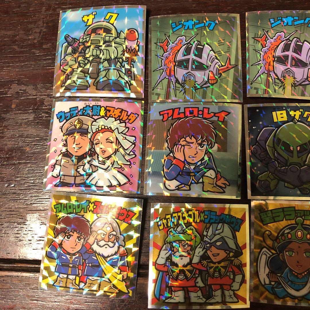 ガンダムマン　ジオン　連邦　ビックリマン