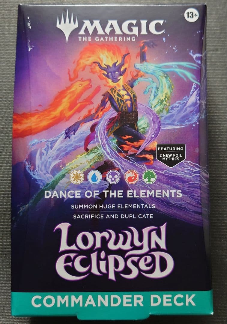 mtg 新品 エレメンタルの舞踊 英語版 統率者デッキ ecc ローウィンの昏明 MTG ローウィンの昏明 統率者デッキ エレメンタルの舞踊 英語版 - メルカリ