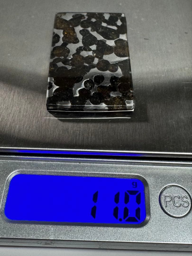 高品質　セリコ　パラサイト隕石　標本 メテオライト　隕石　11.0g