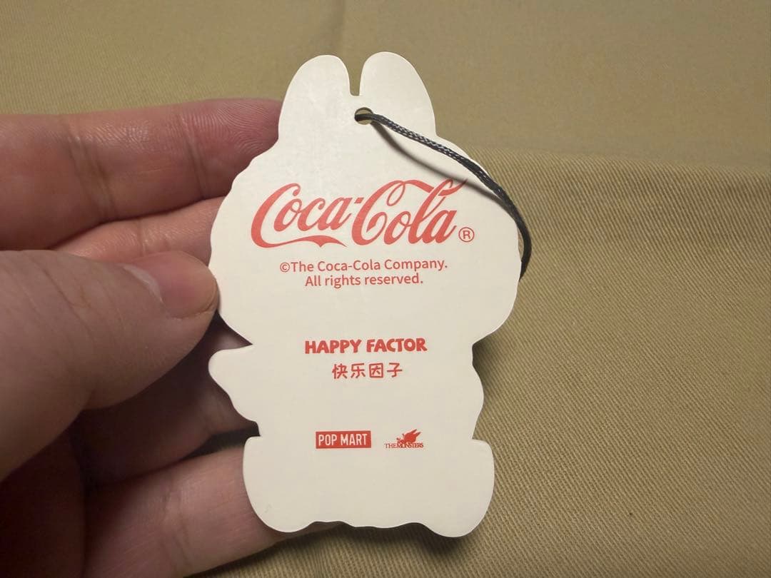 POP MART カードのみ　コカコーラ　ハッピーファクター